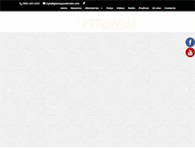 Tablet Screenshot of iglesiapandevida.com